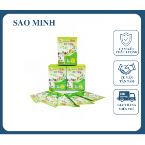 Rau Câu Sóc Xanh Hộp 10 Gói